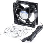 8009691211 4650Z-KR0, 4000 Z Series Axial Fan Kit, 230 V ac, AC Operation, 160m³/h, 19W, 119 x 119 x 38mm Hirschmann