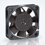 8006891675 412FH, Fan Tubeaxial 12VDC Square - 40mm L x 40mm H Sintec 5.3 CFM (0.148m³/min) 2 Wire Leads Hirschmann — изображение 3