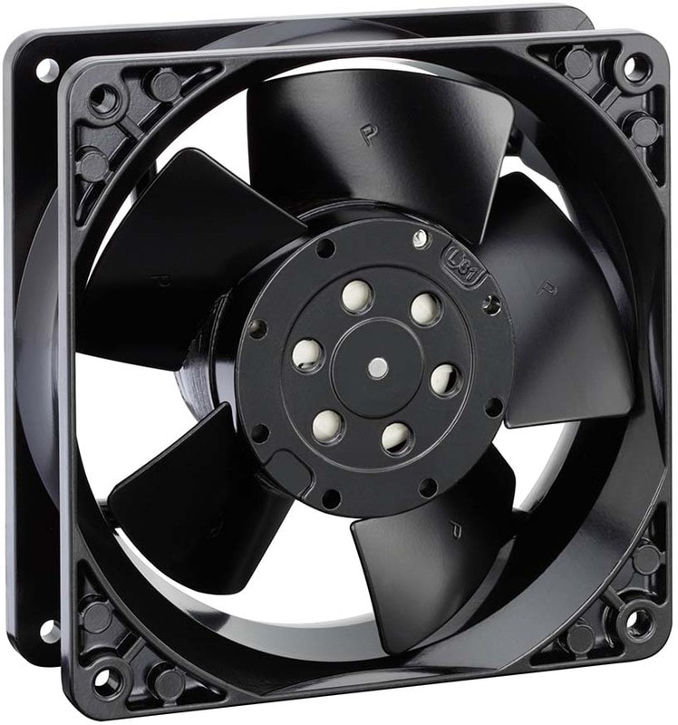 doc021153952 8009100922 4600Z-881, 4000 Z Series Axial Fan, 115 V ac, AC Operation, 180m³/h, 19W, 157mA Max, IP20, 119 x 119 x 38mm Hirschmann — изображение 1