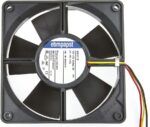 8006417098 4312/2, DC Fans Tubeaxial Fan, 119x119x32mm, 12VDC, 100CFM, Speed Signal/Open Collector Output Hirschmann