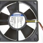 8006417098 4312/2, DC Fans Tubeaxial Fan, 119x119x32mm, 12VDC, 100CFM, Speed Signal/Open Collector Output Hirschmann