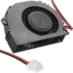 8012446227 RQU5010MS 12VDC, Вентилятор-улитка DC типа RQU, 50х40х10 мм, 12 В, -10...+60 °C, PBT Hirschmann