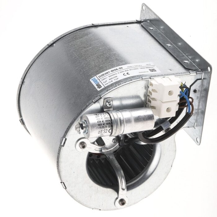 8009101517 D2E097-BI56-50, D2E 097 Series Centrifugal Fan, 230 V ac, 435m³/h, AC Operation, 165 x 162 x 146mm Hirschmann — изображение 2