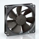 8009101533 3414NG, 3400 N Series Axial Fan, 24 V dc, DC Operation, 84m³/h, 2.3W, 96mA Max, IP20, 92 x 92 x 25mm Hirschmann
