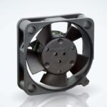 8009101709 255H, 250 Series Axial Fan, 5 V dc, DC Operation, 4.6m³/h, 600mW, 120mA Max, IP20, 25 x 25 x 8mm Hirschmann
