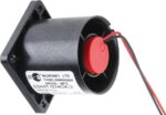 8009101786 D344T-024GK-2, D340T Series Axial Fan, 24 V dc, DC Operation, 16.56m³/h, 960mW, 50mA Max, 40 x 40 x 36mm Hirschmann — изображение 2