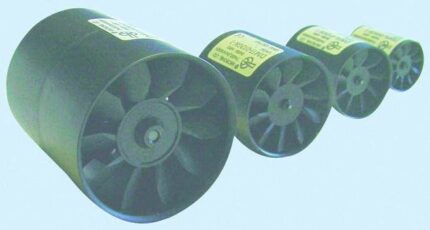 8002718462 D481T-024KA-3, D480T Series Axial Fan, 24 V dc, DC Operation, 34.2m³/h, 2.9W, 143mA Max, 48 x 60mm Hirschmann