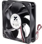 8009102322 FD1212-A1051E2AL, CeraDyna Series Axial Fan, 12 V dc, DC Operation, 180.8m³/h, 5.04W, 420mA Max, 120 x 120 x 25mm Hirschmann