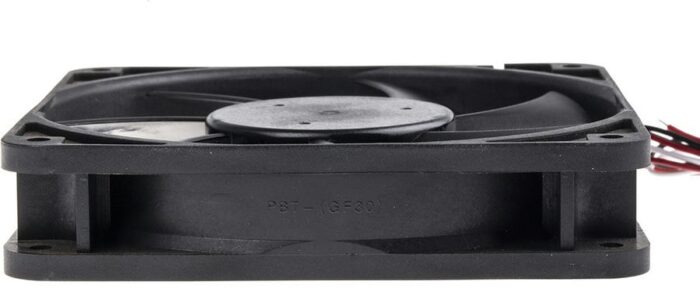 8009102322 FD1212-A1051E2AL, CeraDyna Series Axial Fan, 12 V dc, DC Operation, 180.8m³/h, 5.04W, 420mA Max, 120 x 120 x 25mm Hirschmann — изображение 3