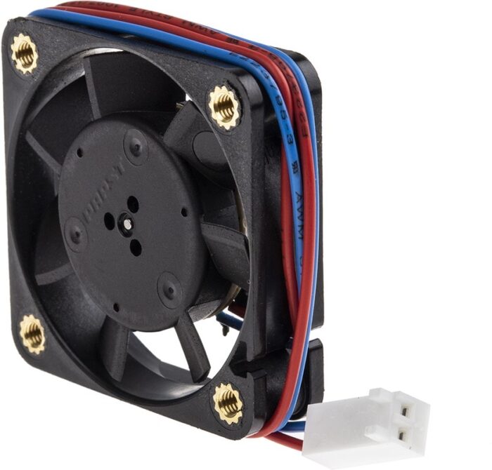 8009103037 412FH-RS0, 400 F Series Axial Fan, 12 V dc, DC Operation, 9m³/h, 800mW, 40 x 40 x 10mm Hirschmann — изображение 2