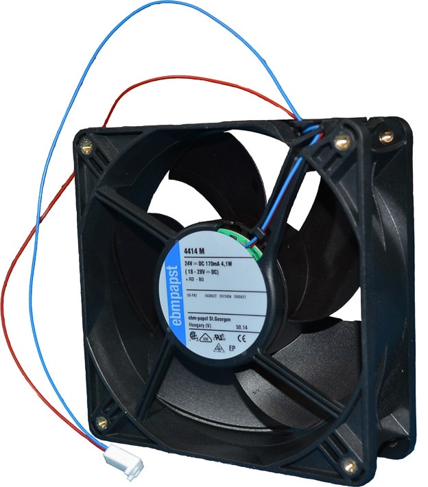 doc021221368 8009103040 612NGN-RS0, 600 N Series Axial Fan, 12 V dc, DC Operation, 41m³/h, 2.1W, 60 x 60 x 25mm Hirschmann — изображение 1