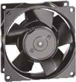 8006065871 3606, Fan Tubeaxial 115VAC Square - 92mm L x 92mm H Ball 52.4 CFM (1.47m³/min) 2 Wire Leads Hirschmann — изображение 3