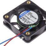 8009103609 412F-RS0, 400 F Series Axial Fan, 12 V dc, DC Operation, 8m³/h, 700mW, 40 x 40 x 10mm Hirschmann