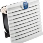 8034043296 3238124, 119mm Sq Fan Filter Guard Assembly Hirschmann
