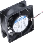 8009103923 8312, 8300 Series Axial Fan, 12 V dc, DC Operation, 54m³/h, 2.6W, 80 x 80 x 32mm Hirschmann