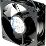 8009106934 4850ZW, 4000 Z Series Axial Fan, 230 V ac, AC Operation, 98m³/h, 13W, 119 x 119 x 38mm Hirschmann