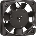 8009106991 412F/2H-136, 400 F Series Axial Fan, 12 V dc, DC Operation, 10m³/h, 800mW, 40 x 40 x 10mm Hirschmann