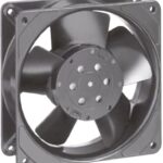 8009106998 4624ZW, 4000 Z Series Axial Fan, 24 V ac, AC Operation, 119 x 119 x 38mm Hirschmann