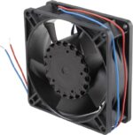8006099871 3312NNU, Fan Tubeaxial 12VDC Square - 92mm L x 92mm H Ball 47.0 CFM (1.32m³/min) 2 Wire Leads Hirschmann — изображение 3