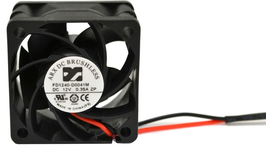 doc021228485 8009116220 FD1240-D0042M2AL, CeraDyna Series Axial Fan, 12 V dc, DC Operation, 28.30m³/h, 3.72W, 40 x 40 x 28mm Hirschmann — изображение 1