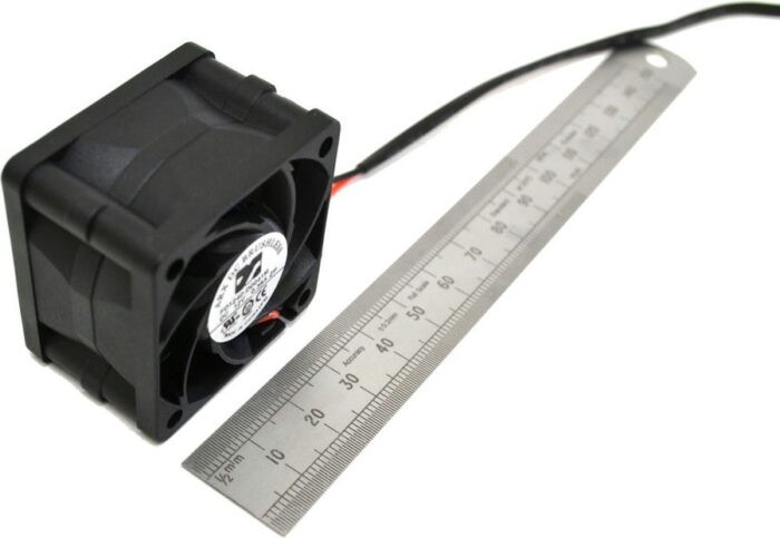 8009116220 FD1240-D0042M2AL, CeraDyna Series Axial Fan, 12 V dc, DC Operation, 28.30m³/h, 3.72W, 40 x 40 x 28mm Hirschmann — изображение 2