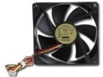 8048462213 Вентилятор Gembird FANCASE2, 92x92x25, подшипник скольжения, 3pin, провод 30см Hirschmann — изображение 5