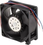 8007887382 3212JH, DC Fans DC Tubeaxial Fan, 92x92x38mm, 12VDC, 86CFM, 9W, 55dBA, 6800RPM, Ball Bearing Hirschmann — изображение 2
