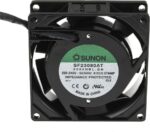 8009200308 2082HBL.GN, SF Series Axial Fan, 230 V ac, AC Operation, 31m³/h, 13.5W, 70mA Max, 80 x 80 x 25mm Hirschmann