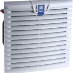 8009200382 3240600, SK Series Filter Fan, 230 V ac, AC Operation, 121-165m³/h Filtered, 180m³/h Unimpeded, IP54, 255 x 255mm Hirschmann