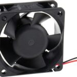 8004788947 PMD1206PTVX-A.U.GN, DC Fans DC Axial Fan, 60x60x25mm, 12VDC, Vapo, Lead Wires, Auto Restart, MagLev Motor Hirschmann
