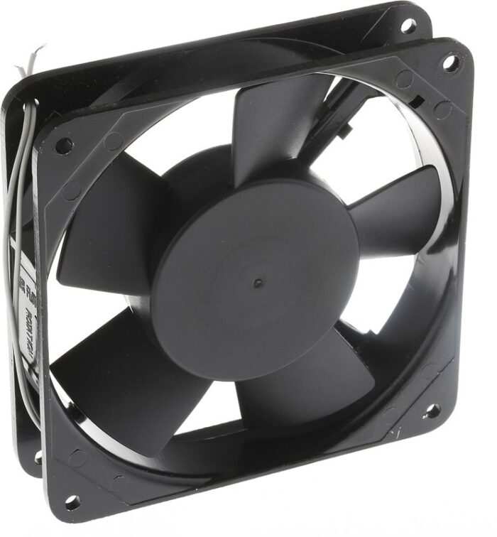 8004788984 SP103AT-1122LSL.GN, AC Fans Axial Fan, 120x120x25mm, 115VAC, 46/53CFM, 0.11/0.12"H2O, Sleeve, Wire Hirschmann — изображение 2