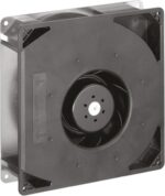 8008669727 RG160-28/14N, Fan Blower, Centrifugal 24VDC Square - 220mm L x 220mm H Ball 123.0 CFM (3.44m³/min) 2 Wire Leads Hirschmann