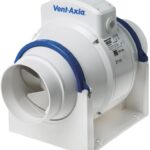 8009482474 ACM100 ACM In Line Duct Fan, 256m³/h, 23dB(A), Duct Size 100mm Hirschmann