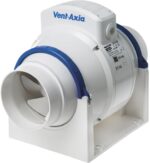 8009482474 ACM100 ACM In Line Duct Fan, 256m³/h, 23dB(A), Duct Size 100mm Hirschmann