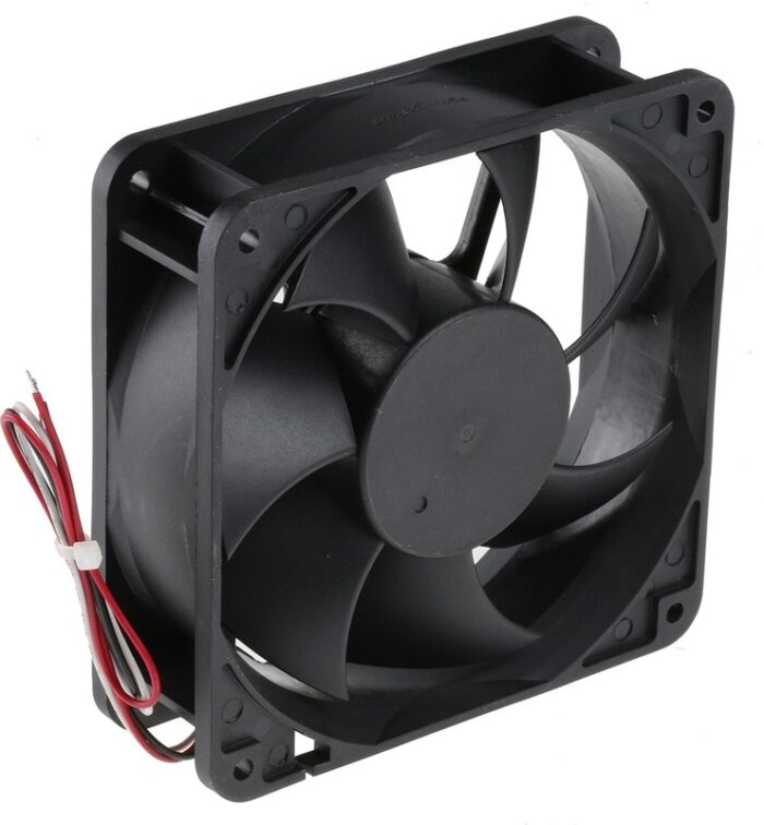 8009482497 FD2412-A3251G2AL, CeraDyna Series Axial Fan, 24 V dc, DC Operation, 227.7m³/h, 7.2W, 300mA Max, 120 x 120 x 38mm Hirschmann — изображение 2