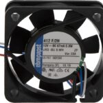 8009482659 412 F/2H-038, 400 F Series Axial Fan, 12 V dc, DC Operation, 9m³/h, 800mW, 40 x 40 x 10mm Hirschmann