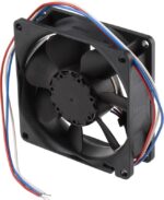 8004541336 8414N/2GH, Вентилятор: DC, осевой, 24ВDC, 80x80x25мм, 69куб.м/ч, 32дБА Hirschmann — изображение 3