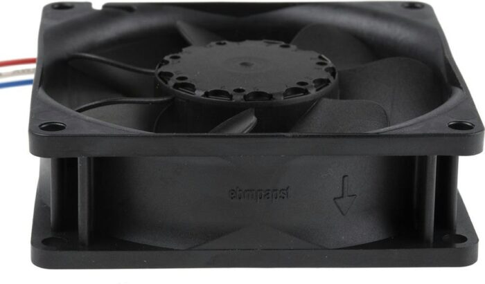 8004541336 8414N/2GH, Вентилятор: DC, осевой, 24ВDC, 80x80x25мм, 69куб.м/ч, 32дБА Hirschmann — изображение 4