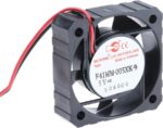 8803904868 F41MM-005XK-9,DC Axial Fan, 5 V, Square, 41 mm, 12 mm, Ball Bearing, 4.944 CFM Hirschmann