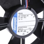 8016143347 Вентилятор Ebmpapst 4314L 24v 0,05A 2pin 119x32 Hirschmann — изображение 7