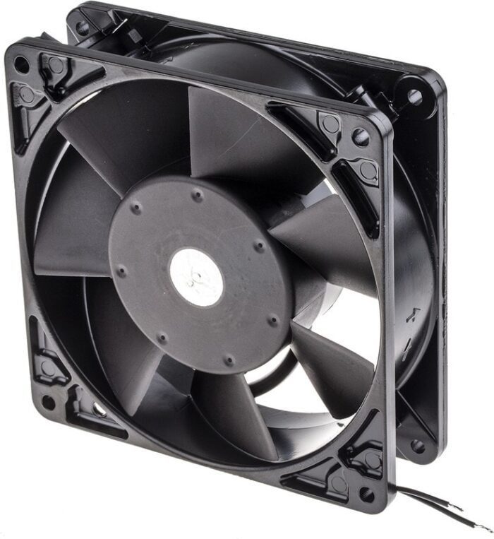 8009483316 5950W, 5900 Series Axial Fan, 230 V ac, AC Operation, 180m³/h, 18W, 78mA Max, 127 x 127 x 38mm Hirschmann — изображение 2