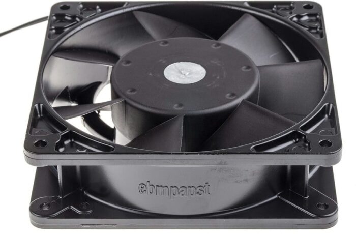 8009483316 5950W, 5900 Series Axial Fan, 230 V ac, AC Operation, 180m³/h, 18W, 78mA Max, 127 x 127 x 38mm Hirschmann — изображение 3