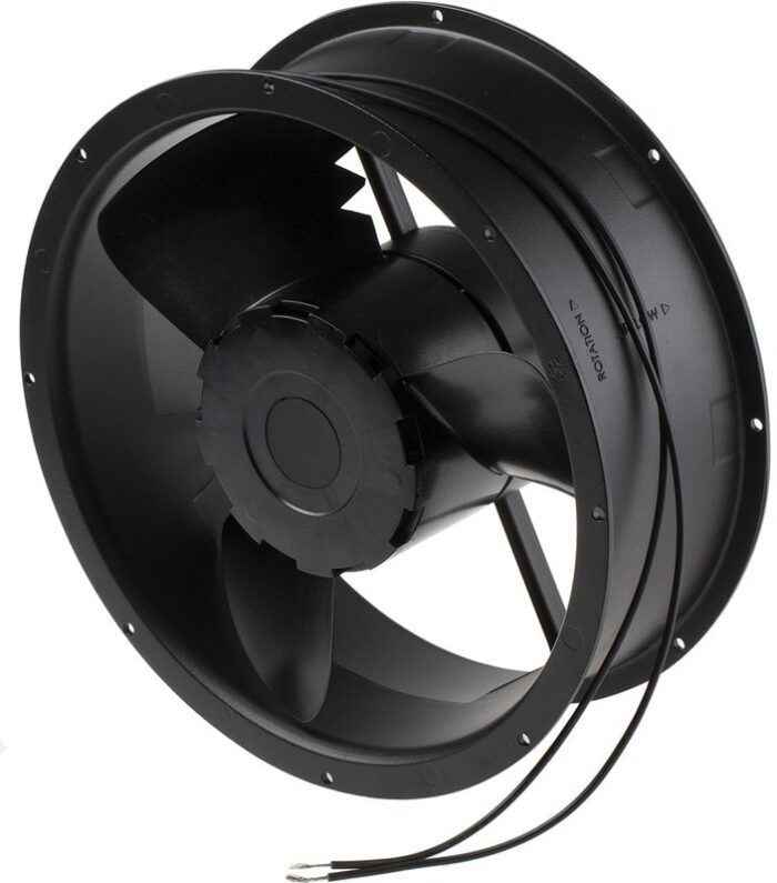 8009483944 CLE2L2 19020188A, Caravel Series Axial Fan, 115 V ac, AC Operation, 935m³/h, 61W, 500mA Max, 254 x 88.9mm Hirschmann — изображение 2