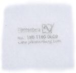 8009483972 Filter Mat 18611600029, Fan Filter, Synthetic Fibre Filter, 87 x 87mm Hirschmann