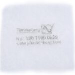 8009483972 Filter Mat 18611600029, Fan Filter, Synthetic Fibre Filter, 87 x 87mm Hirschmann