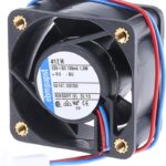 8009483983 412H-RS0, 400 Series Axial Fan, 12 V dc, DC Operation, 13.5m³/h, 1.6W, 40 x 40 x 20mm Hirschmann