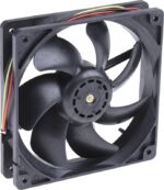 8920349081 9S1212L4011, DC Axial Fan, 12 V, Square, 120 mm, 25 mm, Ball Bearing, 48.1 CFM Hirschmann — изображение 2