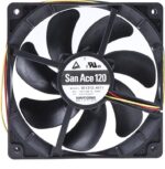 8920349081 9S1212L4011, DC Axial Fan, 12 V, Square, 120 mm, 25 mm, Ball Bearing, 48.1 CFM Hirschmann — изображение 3
