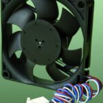 8009484118 612J/2H-RS0, 600 J Series Axial Fan, 12 V dc, DC Operation, 70m³/h, 7.7W, 60 x 60 x 32mm Hirschmann