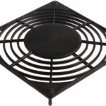 8009650070 92439-2-2929, Plastic Finger Guard for 92mm Fans, 82.5mm Hole Spacing, 92 x 92mm Hirschmann